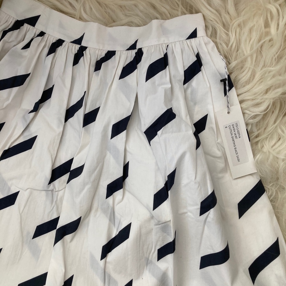 TANYA TAYLOR Gwen Striped Skirt - Picture 6 of 16